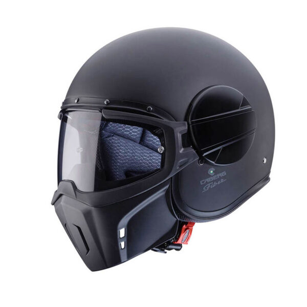 Casco Moto Caberg Jet Ghost X Nero Opaco