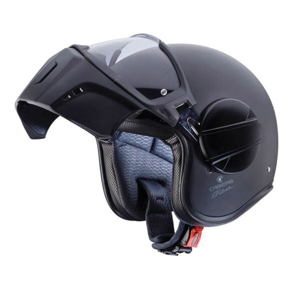Casco Moto Caberg Jet Ghost X Nero Opaco