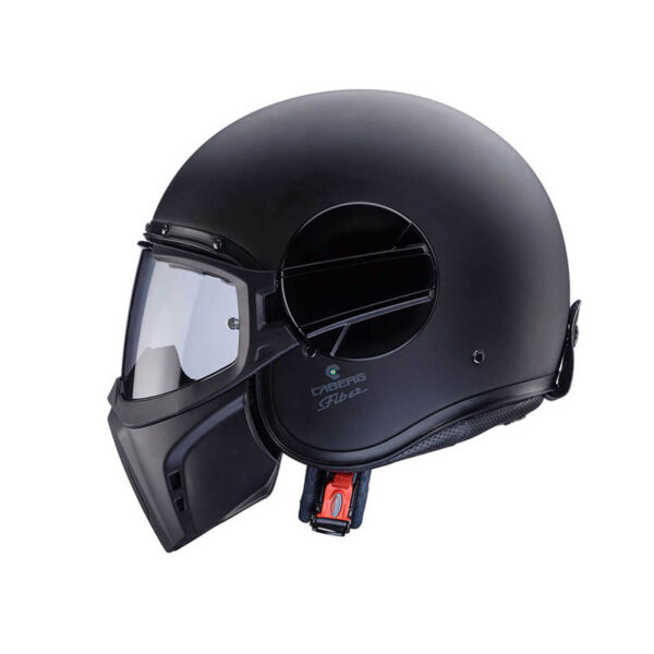 Casco Moto Caberg Jet Ghost X Nero Opaco