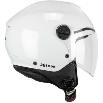 Casco Moto Jet Bambino CGM 261a MINI MONO Bianco