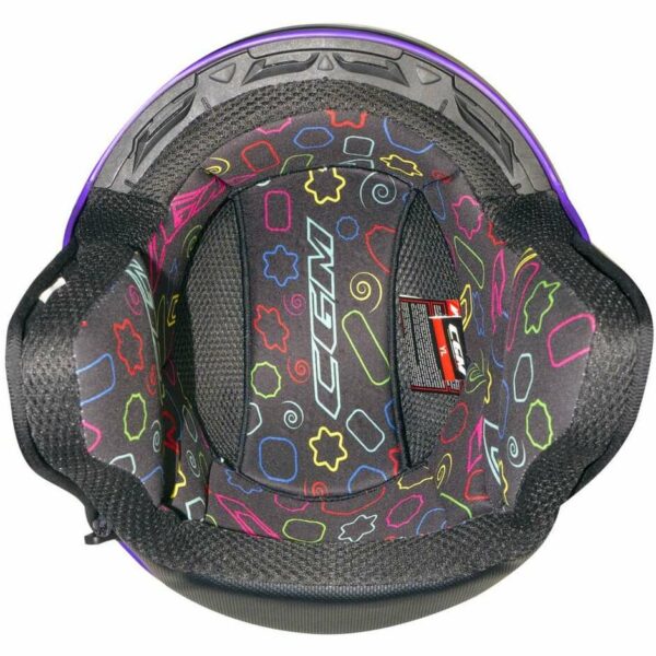 Casco Moto Jet Bambino CGM 261a MINI MONO FUXIA