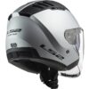 Casco Moto Jet Doppia Visiera Ls2 OF600 Copter Solid Silver Opaco