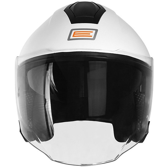 Casco Moto Jet Doppia Visiera Origine Palio 2.0 Solid Bianco