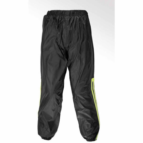Pantaloni da pioggia Douglas 350 nero-giallo fluo 10XL, 11XL.