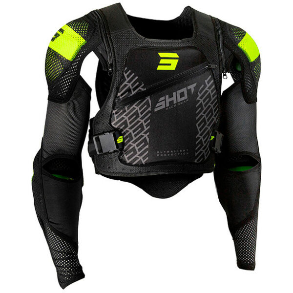 Protezione Totale Shot Ultralight 2.0 Nero Certificata