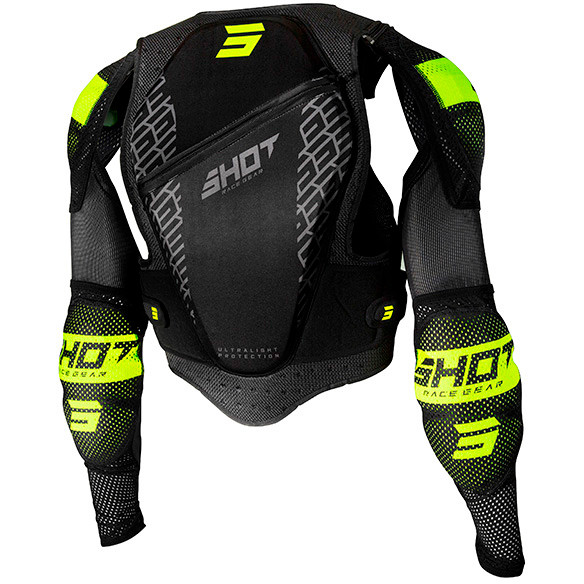 Protezione Totale Shot Ultralight 2.0 Nero Certificata