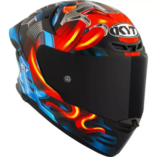 CASCO MOTO INTEGRALE KYT TT-REVO MAGNET ECE 2206 OPACO