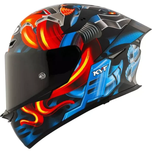 CASCO MOTO INTEGRALE KYT TT-REVO MAGNET ECE 2206 OPACO