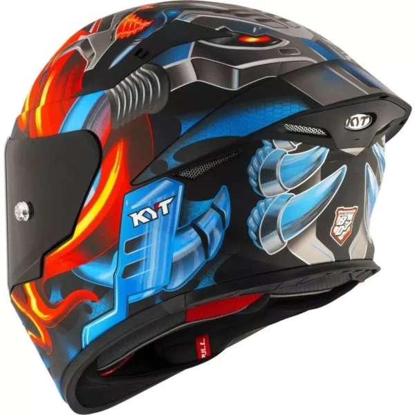 CASCO MOTO INTEGRALE KYT TT-REVO MAGNET ECE 2206 OPACO