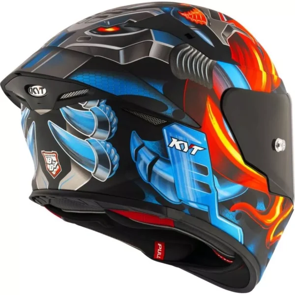 CASCO MOTO INTEGRALE KYT TT-REVO MAGNET ECE 2206 OPACO