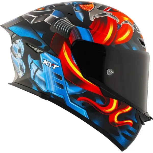 CASCO MOTO INTEGRALE KYT TT-REVO MAGNET ECE 2206 OPACO