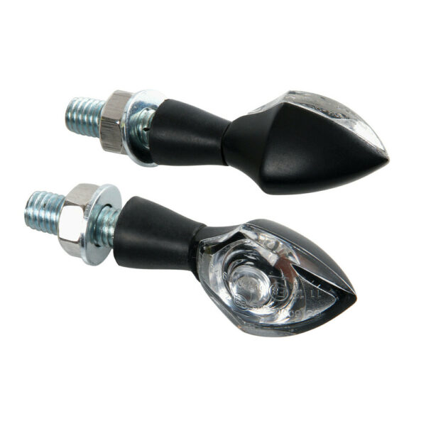 Coppia Frecce Pixia, Indicatori di direzione a Led - 12V LED - Nero