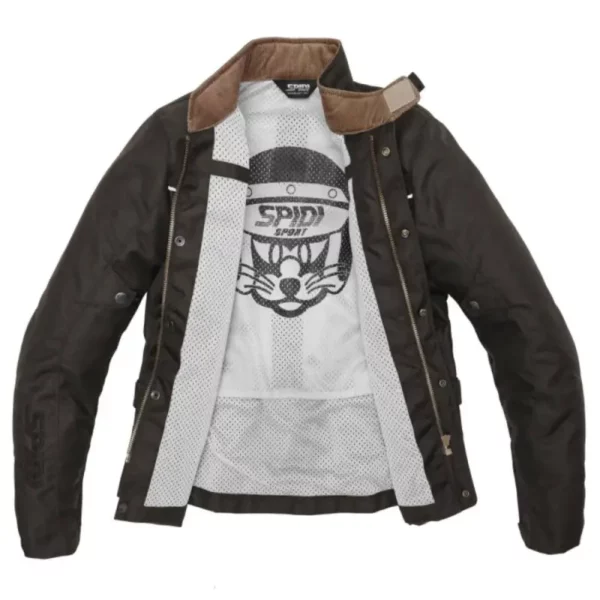 Giacca Moto in Tessuto Spidi Originals Enduro Marrone Coffee