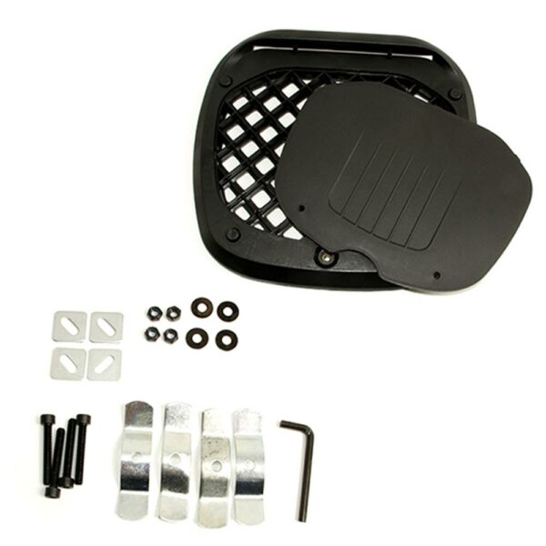 BAULETTO MOTO/SCOOTER S-LINE TOPCASE IN ABS 38 LITRI ARGENTO