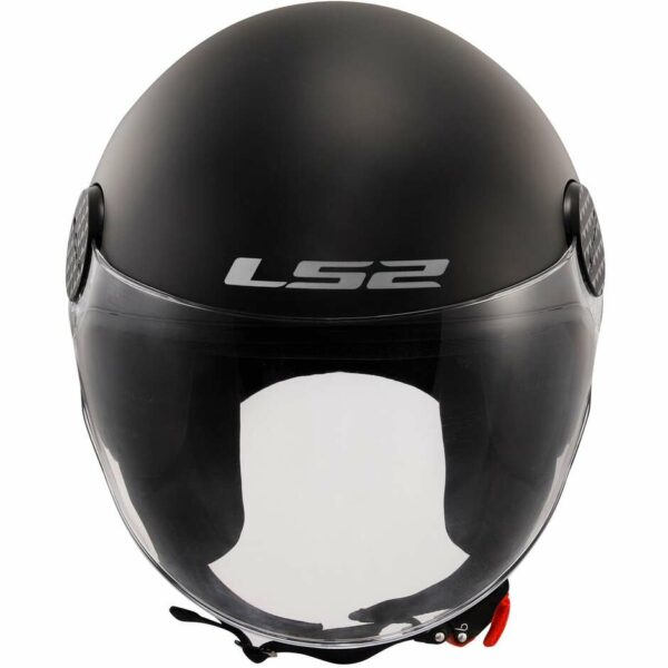 Casco Jet Moto Ls2 OF558 SPHERE 2 SOLID Nero Opaco