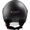 Casco Jet Moto Ls2 OF558 SPHERE 2 SOLID Nero Opaco