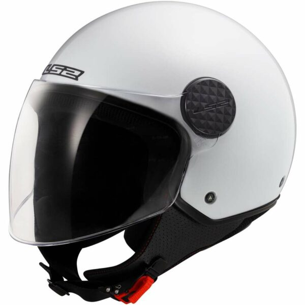 Casco Jet Moto Ls2 OF558 SPHERE LUX 2 SOLID Bianco