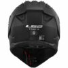 Casco Moto Cross Enduro Ls2 MX708 FAST 2 SOLID Nero Opaco