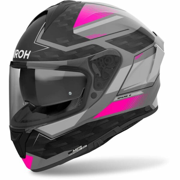 Casco Moto Integrale LADY AIROH SPARK 2 ZENITH Rosa/Opaco