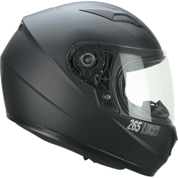 Casco Moto Integrale Bambino CGM 265a LUCKY MONO Nero Opaco
