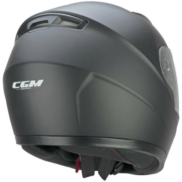 Casco Moto Integrale Bambino CGM 265a LUCKY MONO Nero Opaco