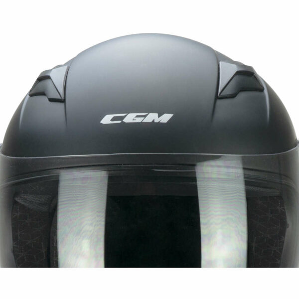 Casco Moto Integrale Bambino CGM 265a LUCKY MONO Nero Opaco