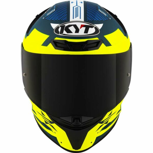 Casco Moto Integrale Kyt TT-REVO FUSELAGE Giallo Opaco