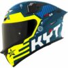 Casco Moto Integrale Kyt TT-REVO FUSELAGE Giallo Opaco
