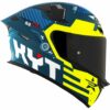Casco Moto Integrale Kyt TT-REVO FUSELAGE Giallo Opaco