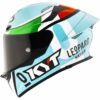 CASCO MOTO INTEGRALE KYT TT-REVO LEOPARD REPLICA TRICOLORE (ITALIA)