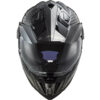 Casco Moto Turismo Off Road In Carbonio Ls2 MX701 EXPLORER C Carbonio Lucido
