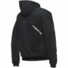 Felpa Moto Tessuto Dainese DAEMON-X SAFETY HOODIE FULL ZIP Nero Bianco