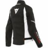 Giacca Moto Donna Dainese VELOCE LADY D-DRY Nero Bianco Lava Rosso