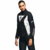 Giacca Moto Donna Dainese VELOCE LADY D-DRY Nero Bianco Lava Rosso
