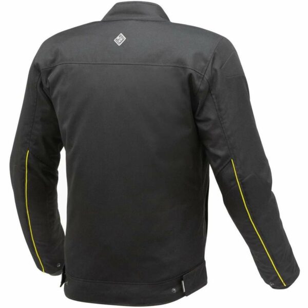 Giacca Moto In TEssuto Tucano Urbano 8215mf201 ROCKET Nero Giallo Fluo