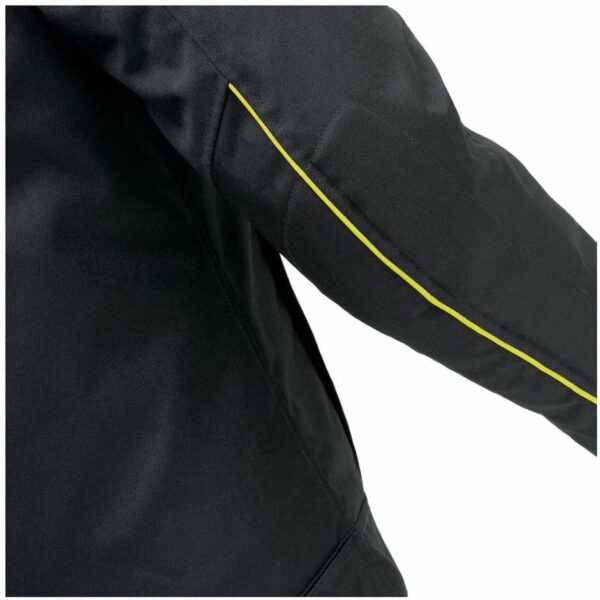 Giacca Moto In TEssuto Tucano Urbano 8215mf201 ROCKET Nero Giallo Fluo