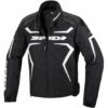 Giubbotto Moto Spotivo Spidi SPORTMASTER H2OUT Nero Bianco