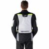 Giubbotto Moto Tessuto Alpinestars ST-1 WATERPROOF Ice Grigio Nero Giallo Fluo
