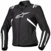 Giubbotto Moto Sportivo Tessuto Donna Alpinestars STELLA T-SPS V2 WP Nero Bianco