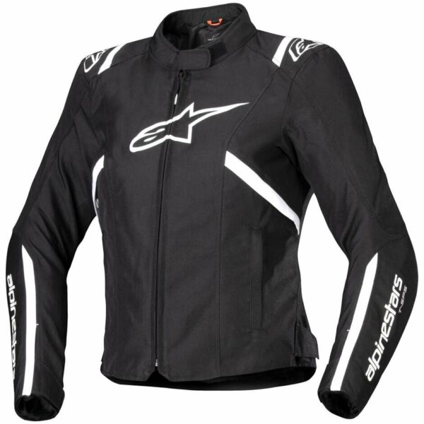 Giubbotto Moto Sportivo Tessuto Donna Alpinestars STELLA T-SPS V2 WP Nero Bianco