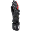 Guanti Moto in Pelle Dainese DRUID 4 Nero Lava Rosso Bianco