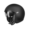 CASCO MOTO JET PREMIER CLASSIC U9 BM CON VISIERINO NERO/OPACO