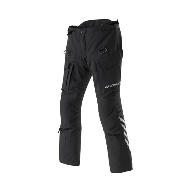 Pantaloni Moto Uomo Laminato Clover Scout-4 WP Nero