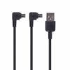 Cavo di ricarica Micro USB Doppio per Interfoni Midland Serie Pro