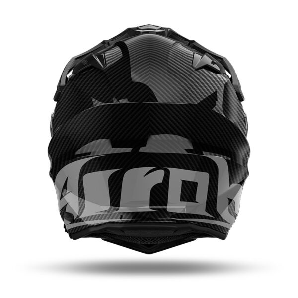 Casco Moto Adventure AIROH COMMANDER 2 CARBON LUCIDO