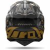 Casco Moto Cross Enduro Airoh WRAAAP CYBORG Opaco