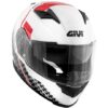 Casco Moto Integrale Givi 50.5 TRIDION Magnus Bianco Nero Rosso