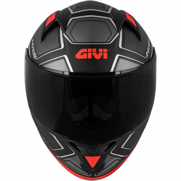 Casco Moto Integrale Givi 50.6 Sport Deep Nero/Argento/Opaco Doppia Visiera