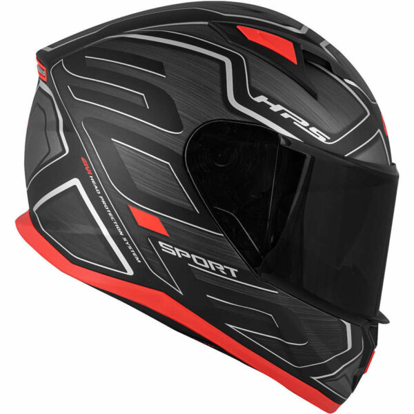 Casco Moto Integrale Givi 50.6 Sport Deep Nero/Argento/Opaco Doppia Visiera