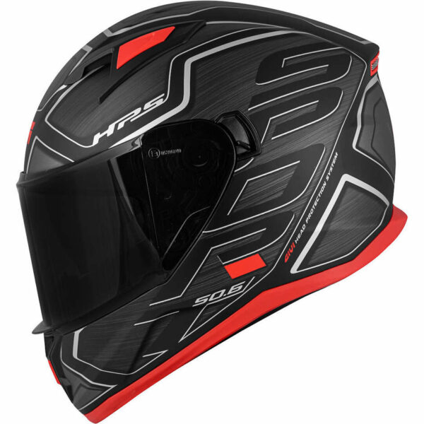Casco Moto Integrale Givi 50.6 Sport Deep Nero/Argento/Opaco Doppia Visiera
